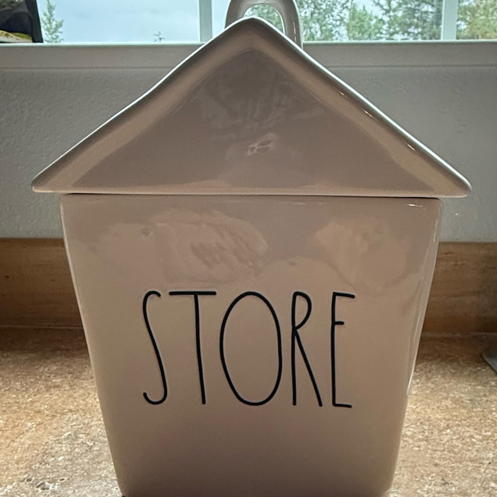 Rae Dunn Store Ceramic Canister New